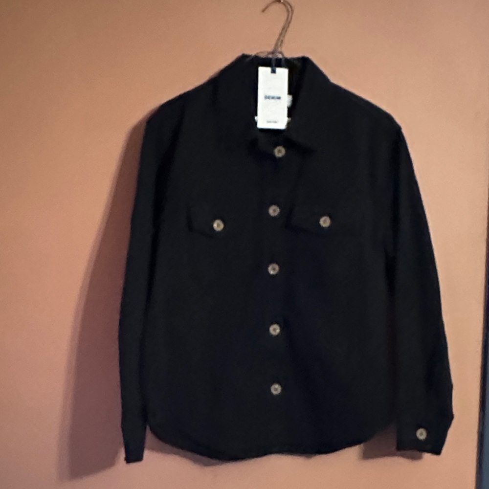 Bershka Black Utility Jacket